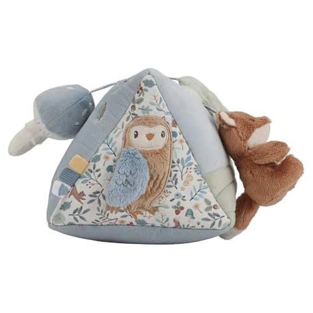 Little Dutch Activiteiten driehoek - Blauw - Forest Friends