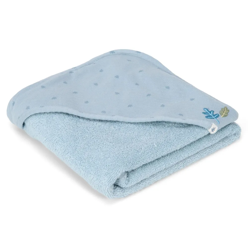 Little Dutch Badcape - Blauw - 75 x 75 - Essentials