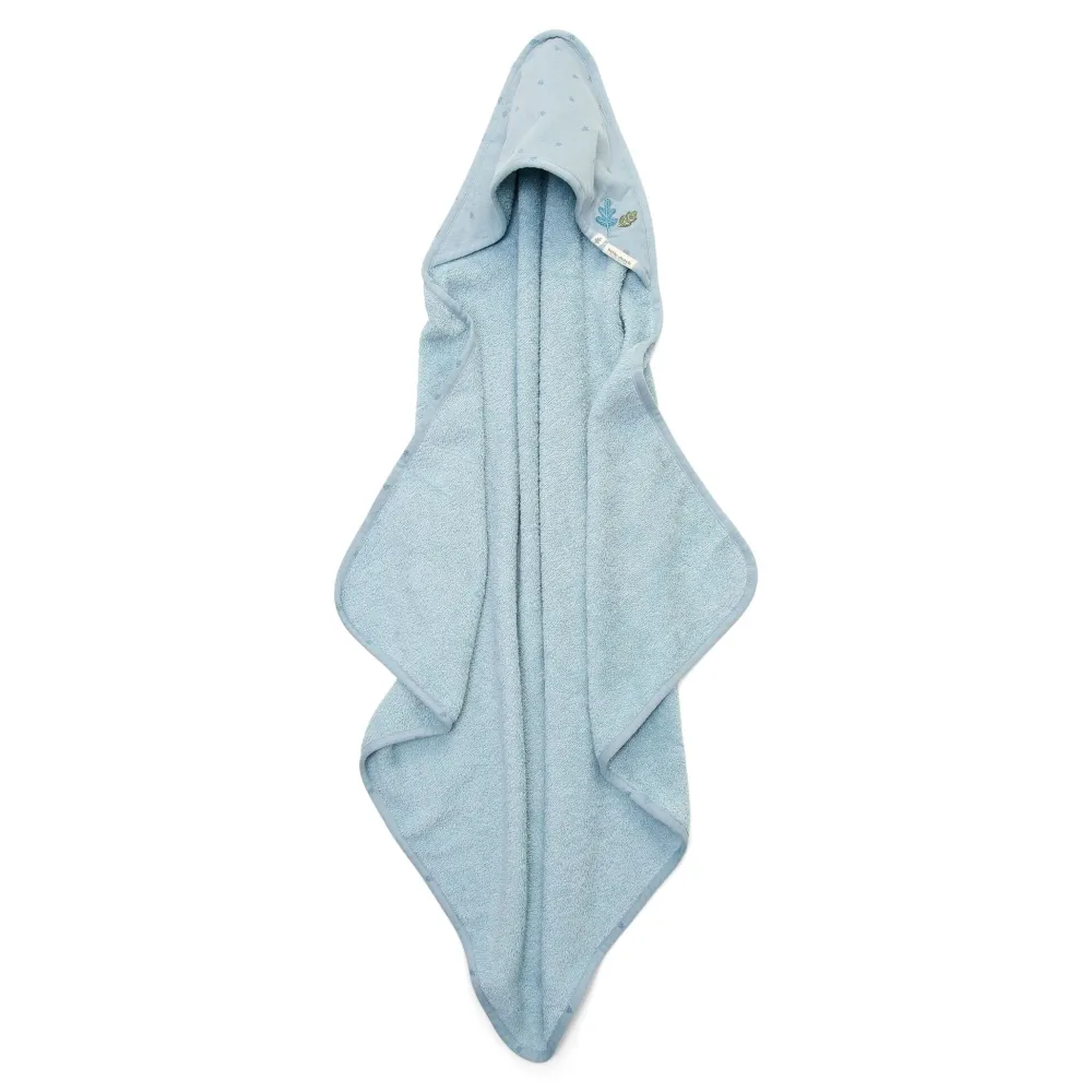 Little Dutch Badcape - Blauw - 100 x 100 - Essentials