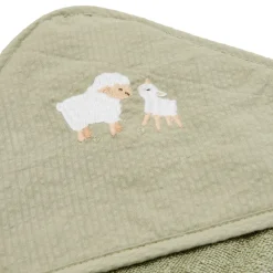 Little Dutch Badcape - Groen - 75 x 75 - Little Farm