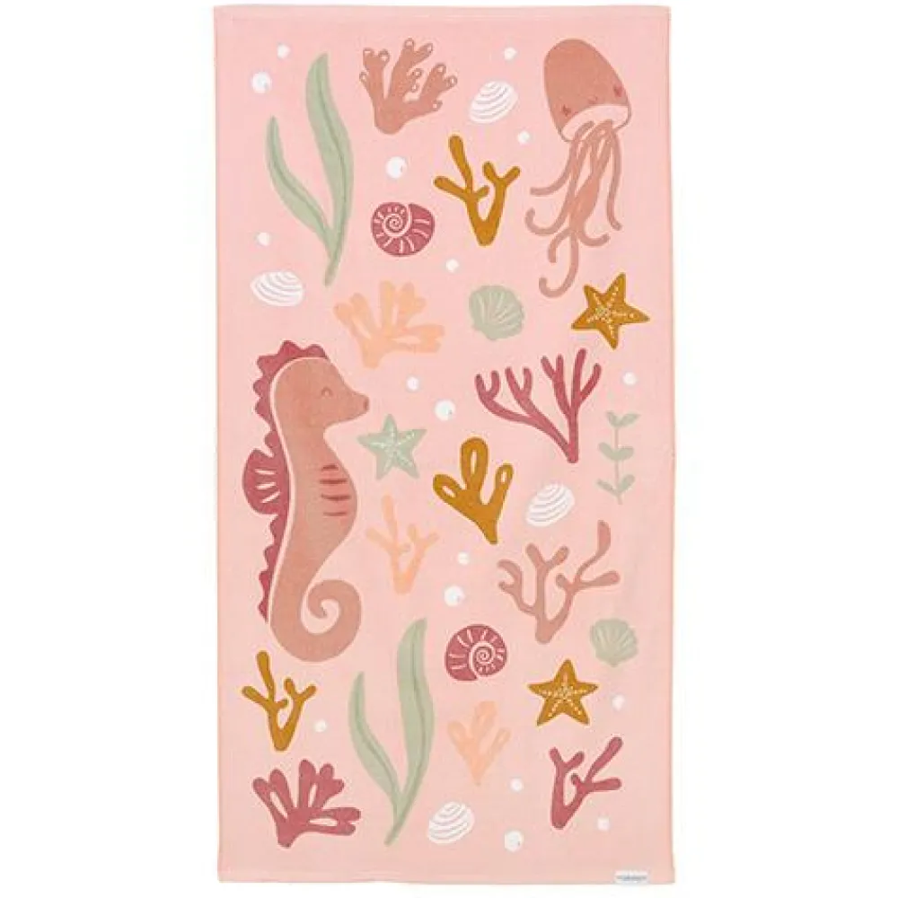 Little Dutch Badlaken - Roze - Ocean Dreams
