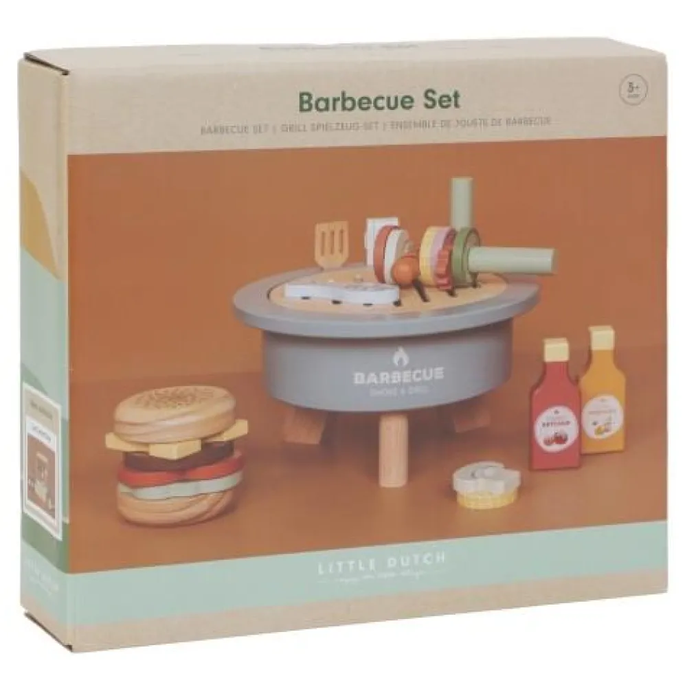 Little Dutch Barbecue speelgoedset - Meerkleurig - Essentials