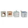 Little Dutch Blokkenset - Blauw - Forest Friends
