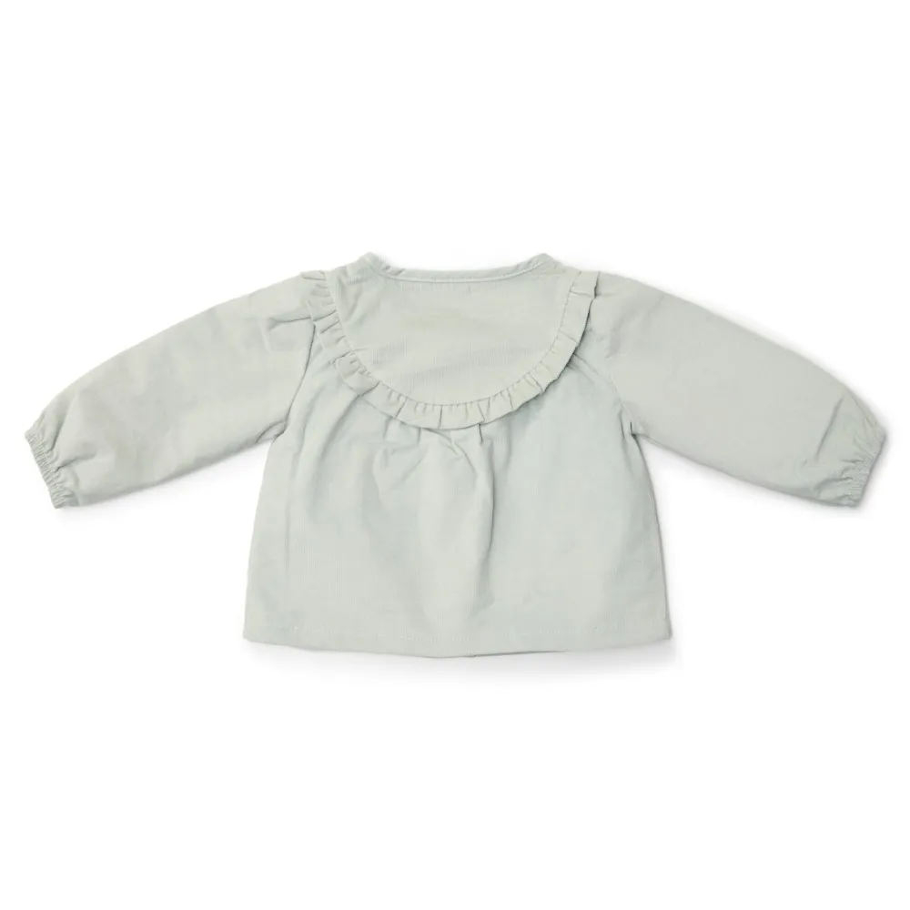 Little Dutch Blouse lange mouw - Groen - Fairy Garden