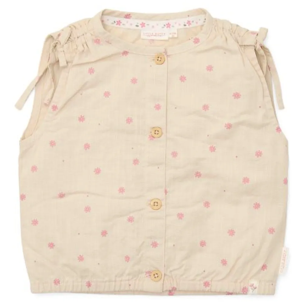 Little Dutch Blouse mouwloos - Zand - Fairy Garden