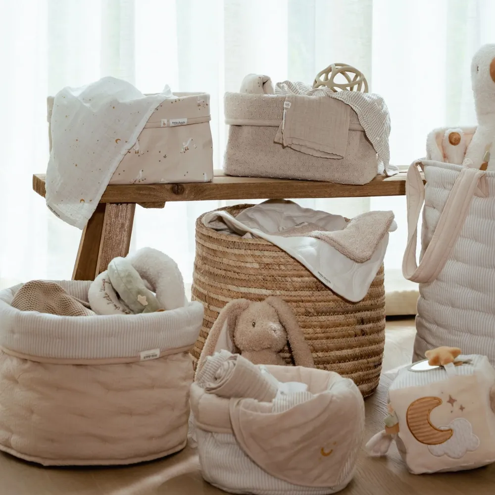 Little Dutch Commodemandje groot - Wit - Newborn Naturals - Little Goose