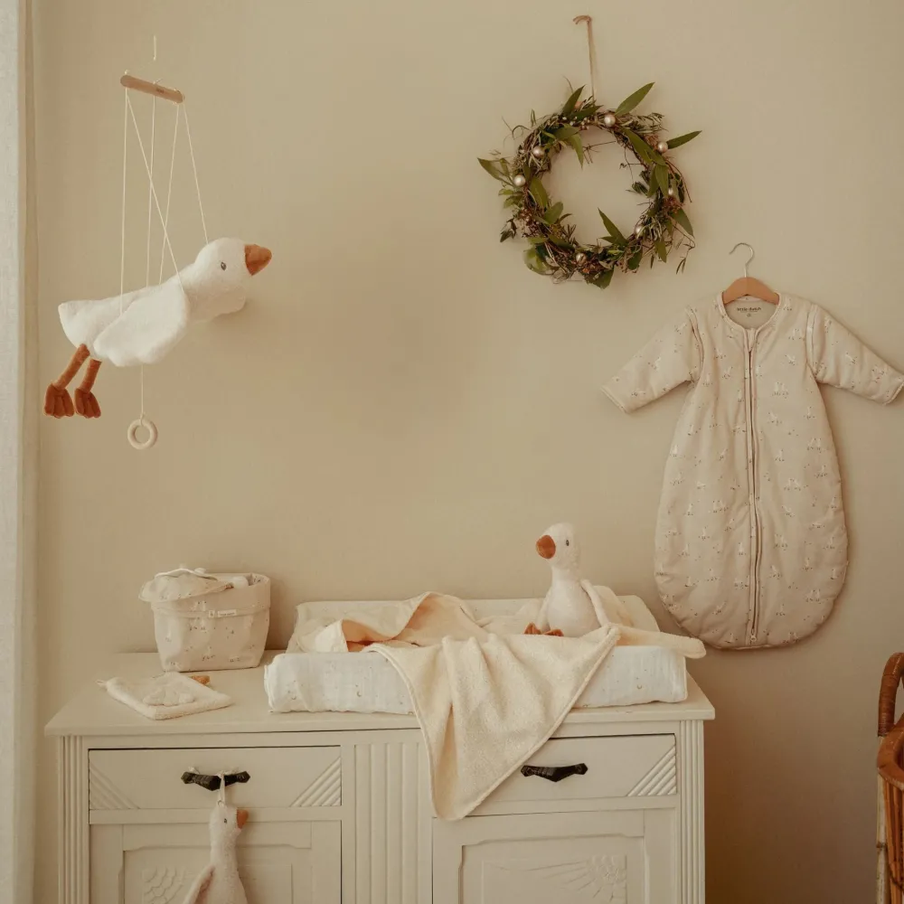 Little Dutch Commodemandje klein - Wit - Newborn Naturals - Little Goose