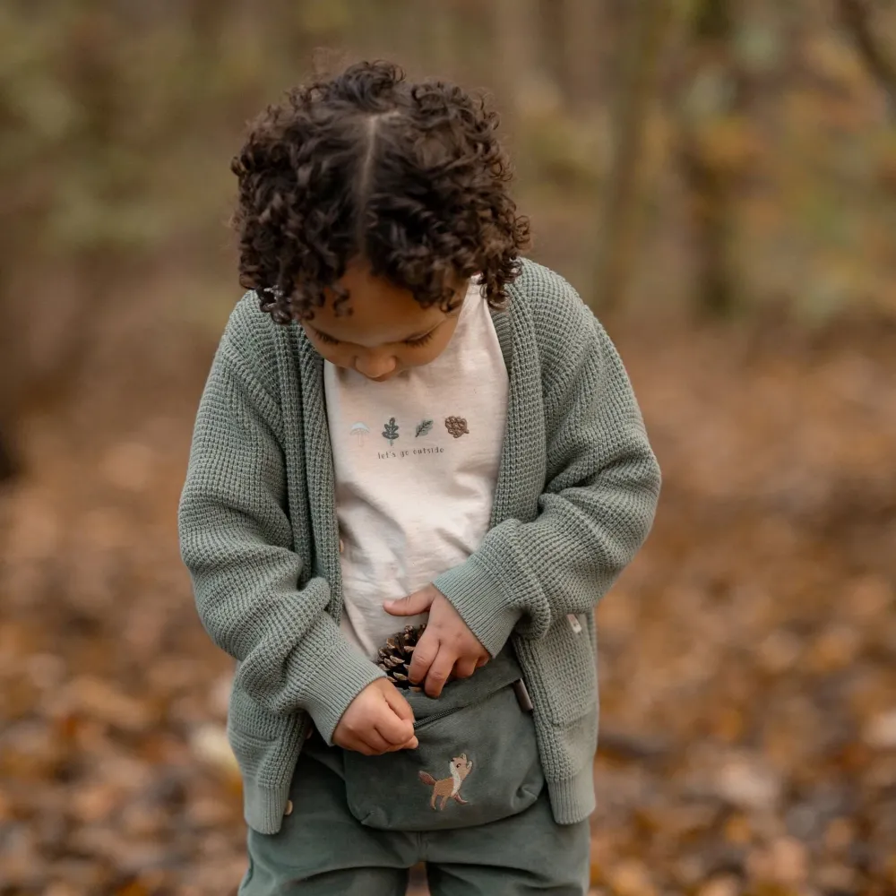 Little Dutch Heuptasje - Groen - Maat one size - Forest Friends