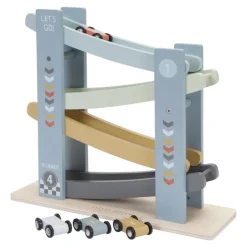 Little Dutch Houten autobaan - Blauw - Essentials