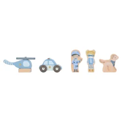 Little Dutch Houten politiebureau – Blauw – Essentials