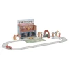 Little Dutch Houten racebaan in speelkoffer – Meerkleurig – Essentials
