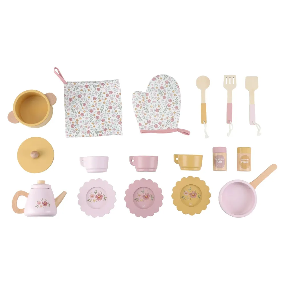 Little Dutch Houten speelkeuken - Roze