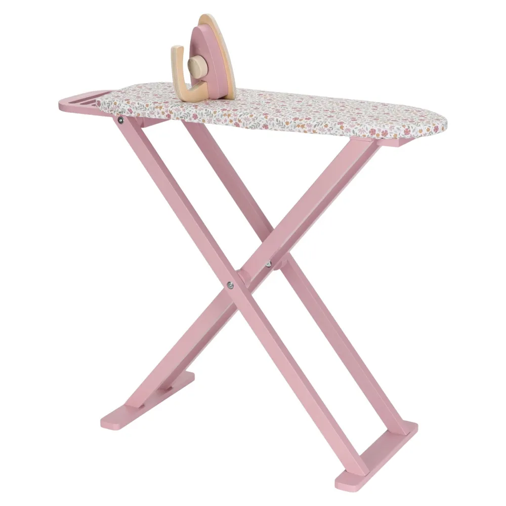Little Dutch Houten Strijkplank met Strijkijzer – Roze – Essentials