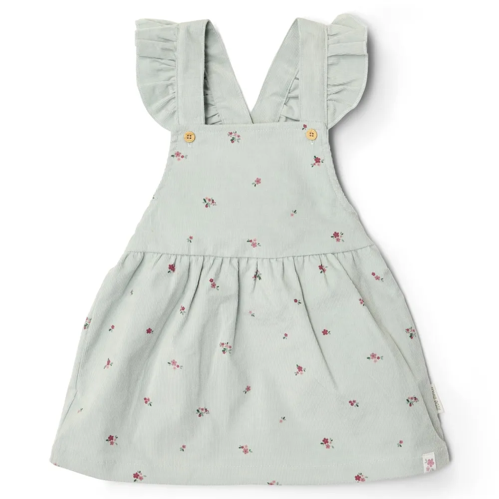Little Dutch Jurk mouwloos - Groen - Fairy Garden