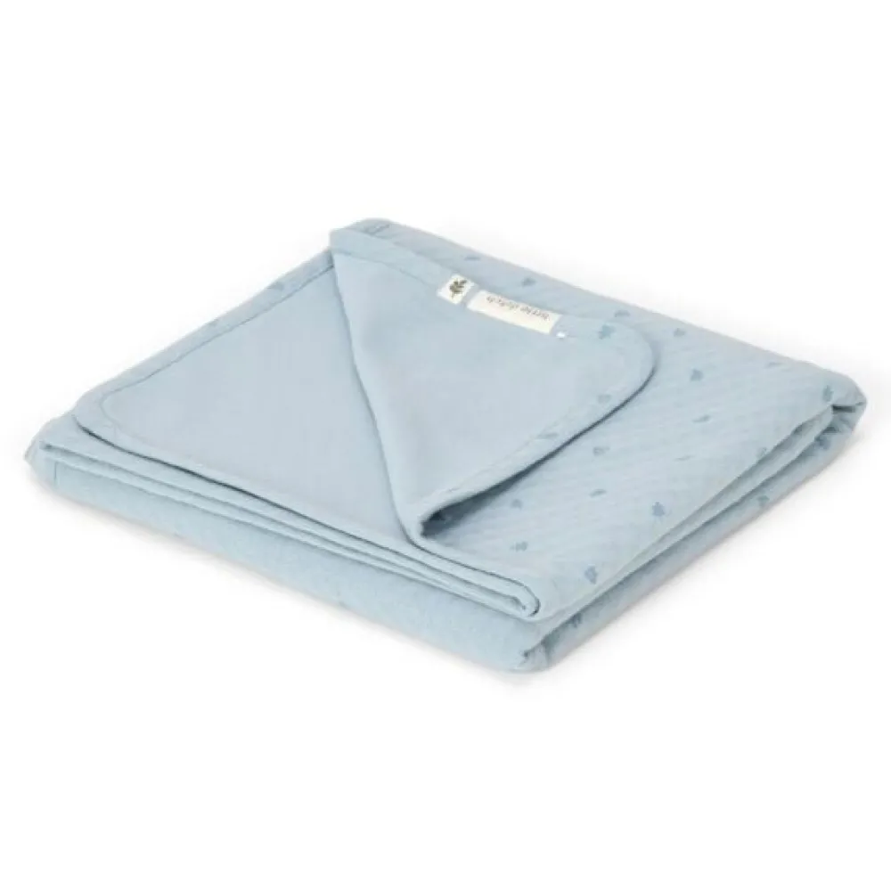 Little Dutch Ledikant deken - Blauw - Essentials