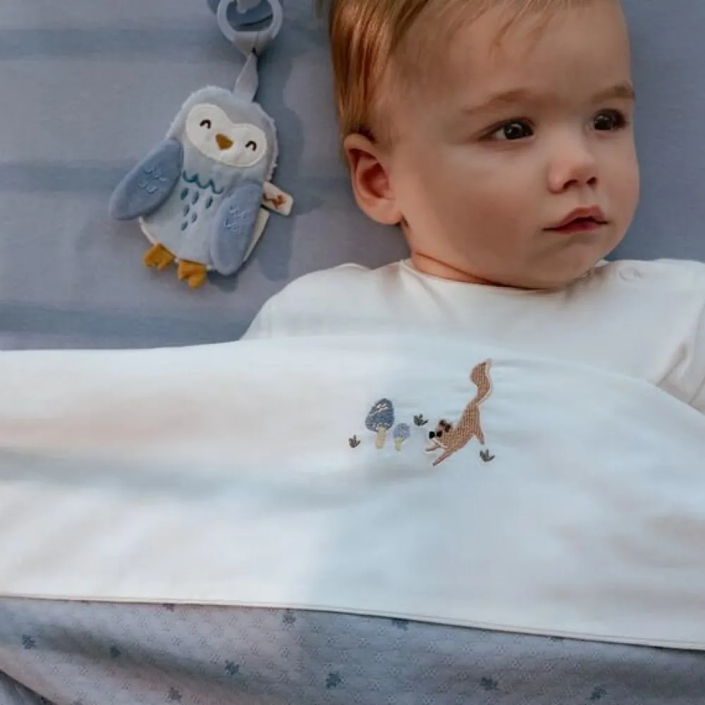 Little Dutch Ledikant deken - Blauw - Essentials