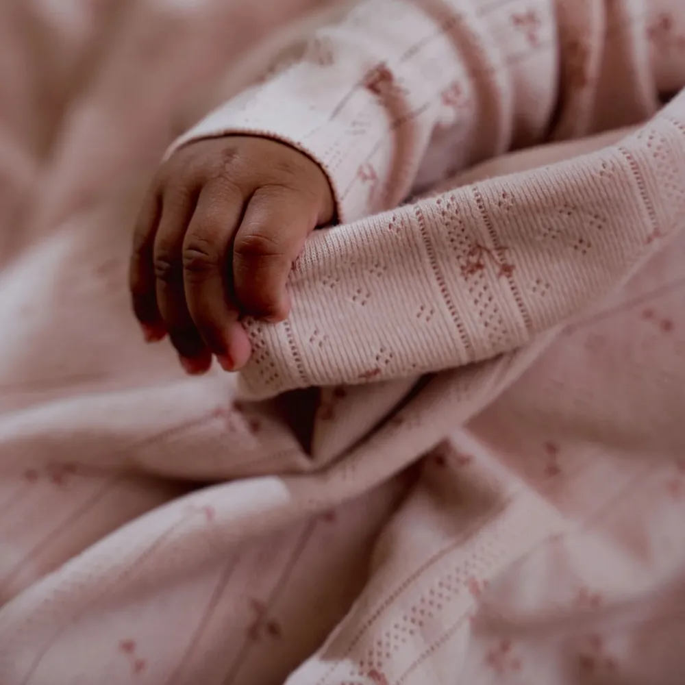 Little Dutch Ledikant deken - Roze - Essentials