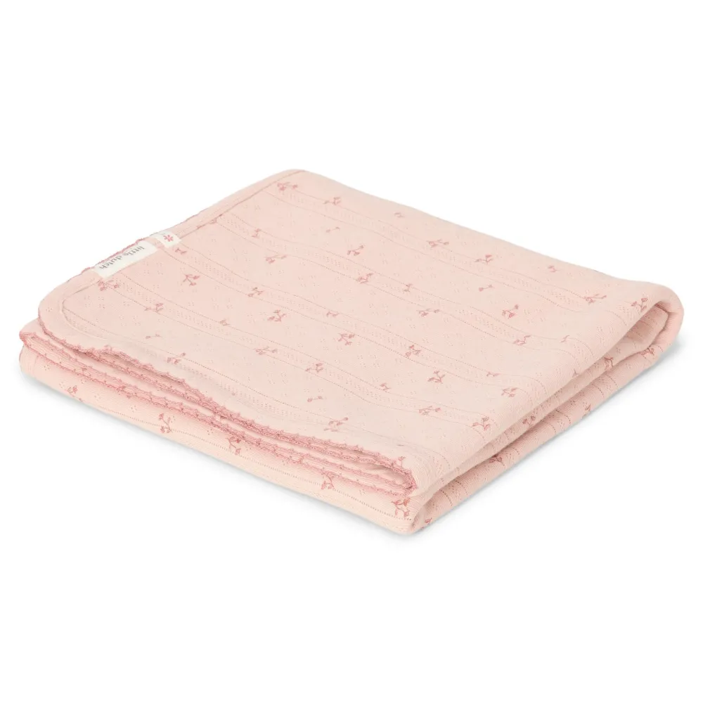 Little Dutch Ledikant deken - Roze - Essentials