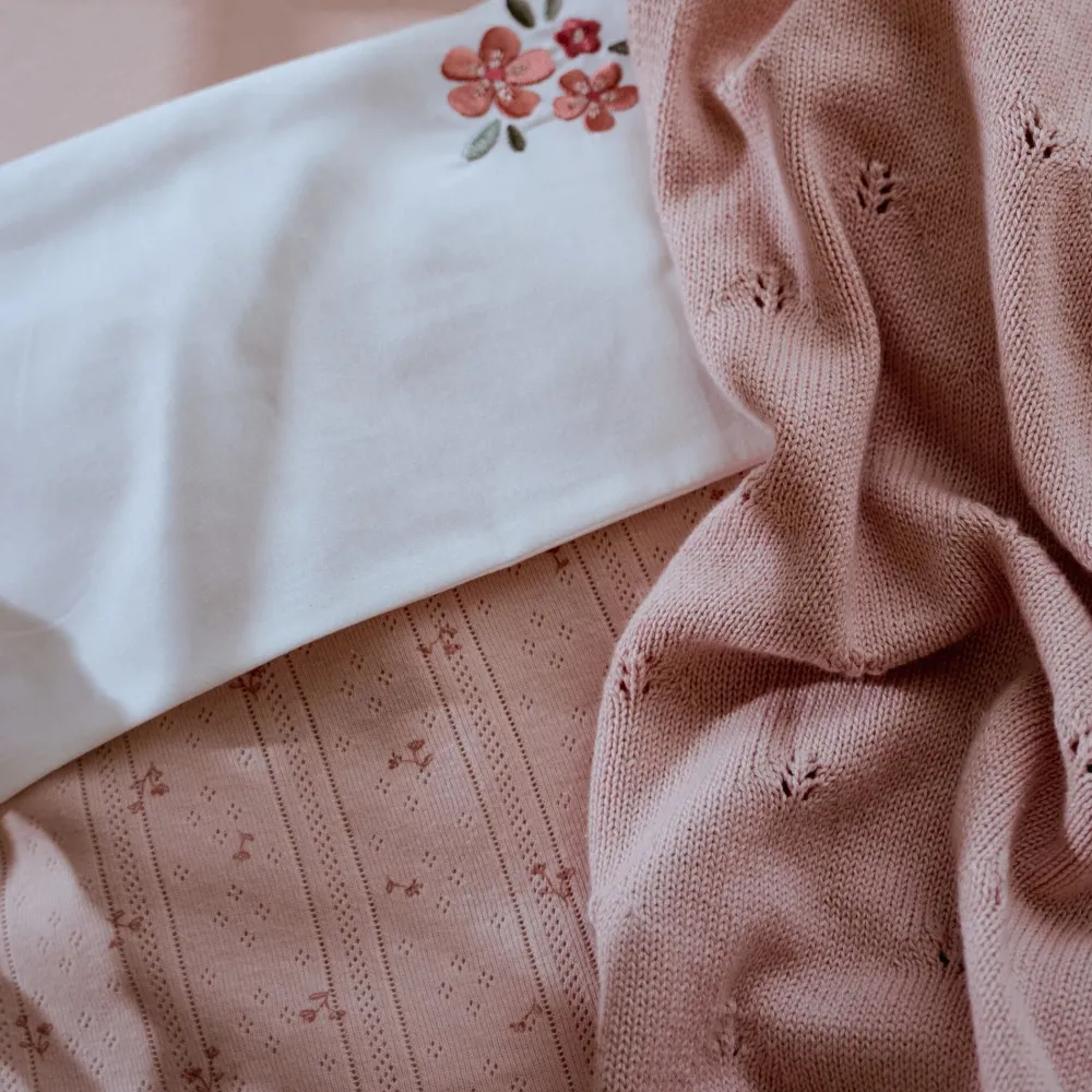 Little Dutch Ledikant deken - Roze - Essentials