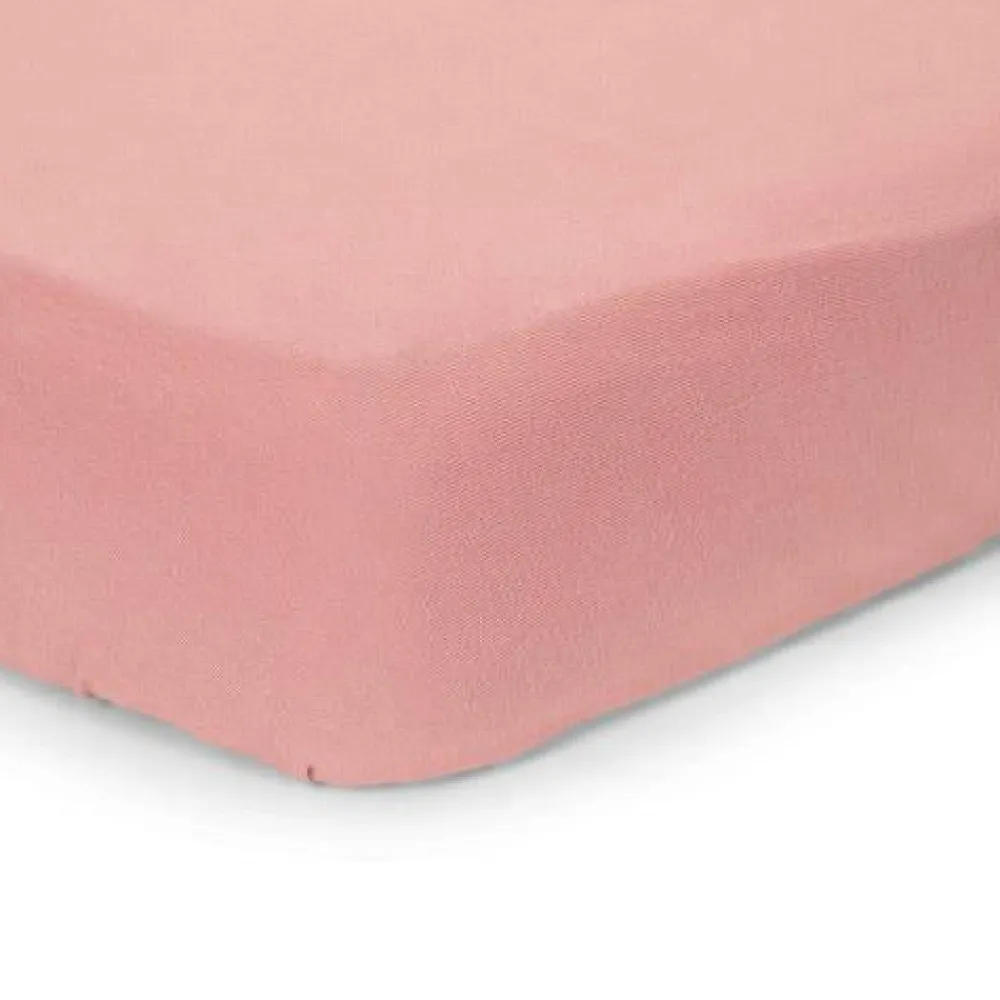 Little Dutch Ledikant hoeslaken - Roze - Essentials
