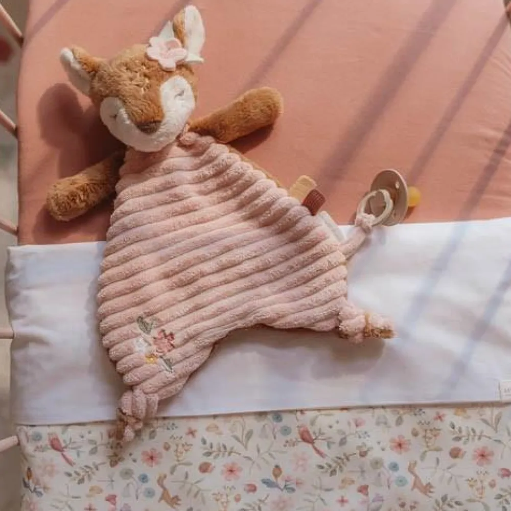 Little Dutch Ledikant hoeslaken - Roze - Essentials