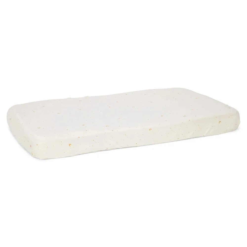 Little Dutch Ledikant hoeslaken - Wit - Newborn Naturals - Little Goose