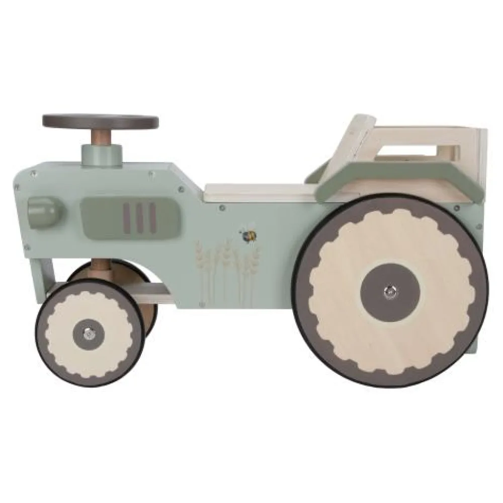 Little Dutch Loopauto - Groen - Little Farm