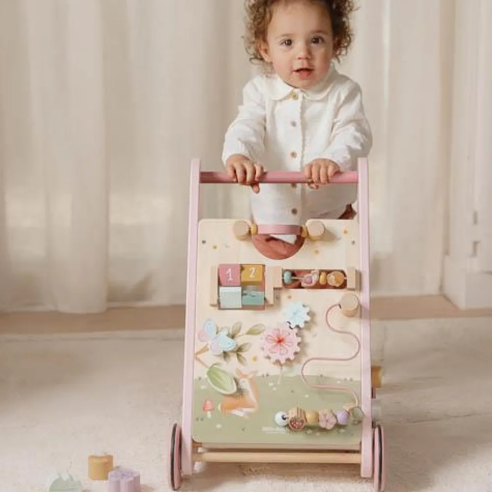 Little Dutch Loopwagen - Roze - Fairy Garden
