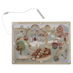 Little Dutch Magnetisch doolhof - Meerkleurig - Little Farm