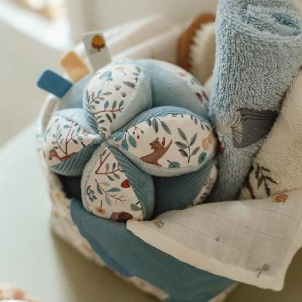 Little Dutch Monddoekjes set - Blauw - Forest Friends