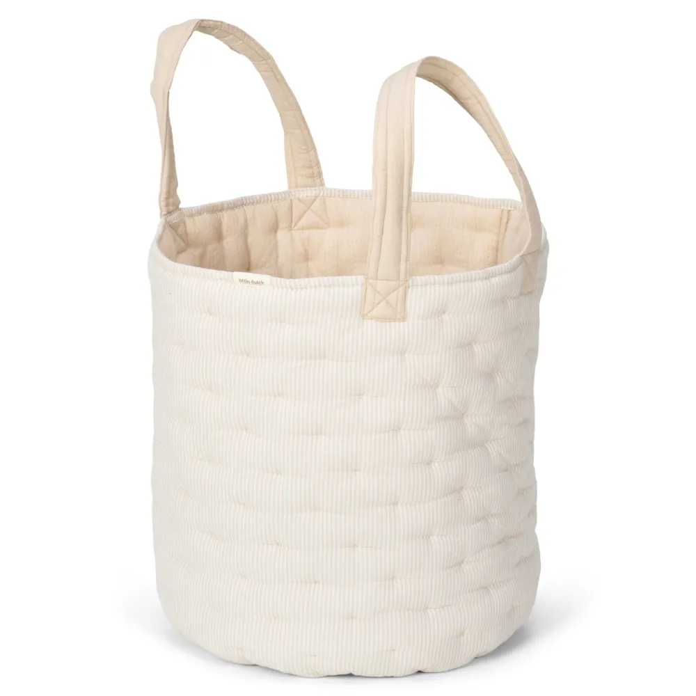 Little Dutch Opbergmand groot - Beige - Essentials
