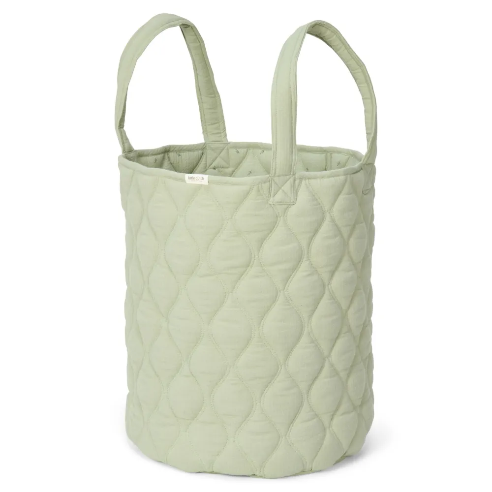 Little Dutch Opbergmand groot - Groen - Essentials