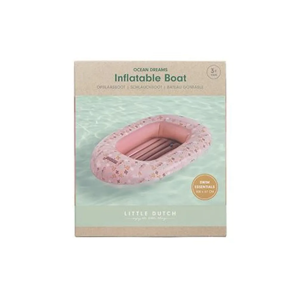 Little Dutch Opblaasboot - Roze - Ocean Dreams