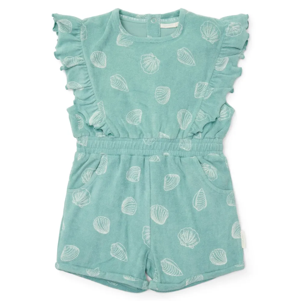 Little Dutch Playsuit - Groen - Ocean Treasures