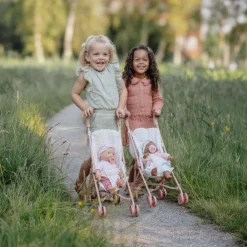 Little Dutch Poppenbuggy – Meerkleurig – Essentials – White Meadows