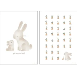 Little Dutch Poster Baby Bunny - A3