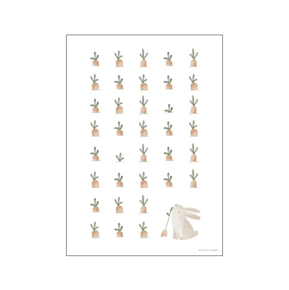 Little Dutch Poster Baby Bunny - A3