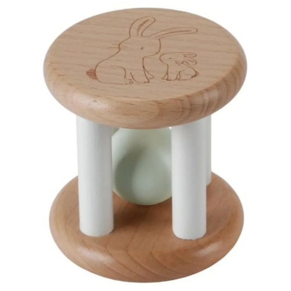 Little Dutch Rammelaar roller - Beige - Baby Bunny