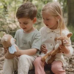 Little Dutch Shirt korte mouw - Groen - Forest Friends