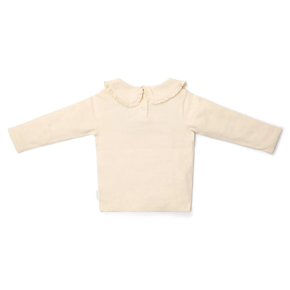 Little Dutch Shirt lange mouw - Zand - Fairy Garden