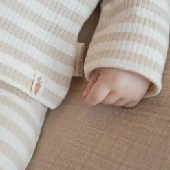 Little Dutch Shirt lange mouw - Zand - Newborn Naturals