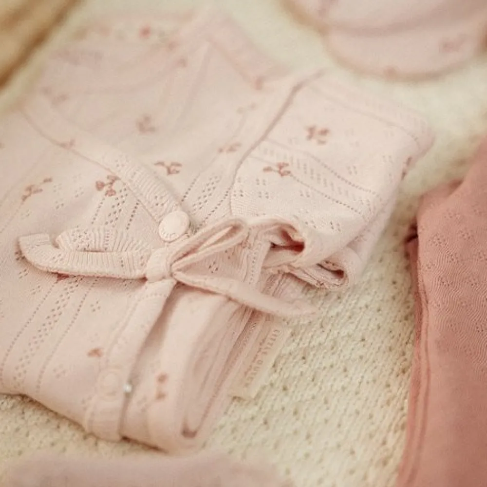 Little Dutch Shirt overslag lange mouw - Roze - Fairy Garden - Fairy Flowers