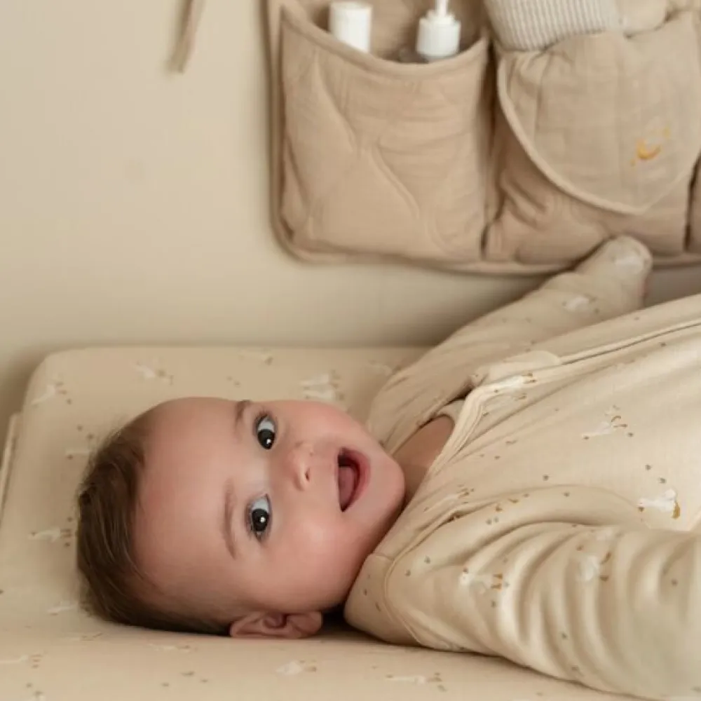 Little Dutch Slaapzak winter – Beige – Maat 60 cm – Newborn Naturals – Little Goose