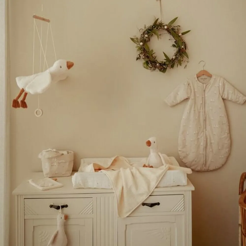 Little Dutch Slaapzak winter – Beige – Maat 60 cm – Newborn Naturals – Little Goose