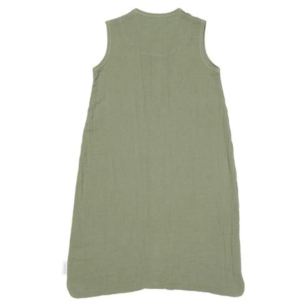 Little Dutch Slaapzak zomer hydrofiel 110 cm - Groen - Little Farm