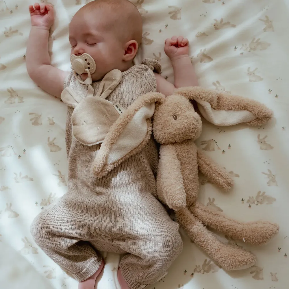 Little Dutch Speendoekje - Beige - Newborn Naturals - Baby Bunny