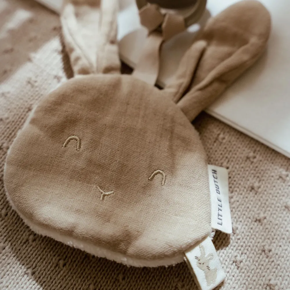 Little Dutch Speendoekje - Beige - Newborn Naturals - Baby Bunny
