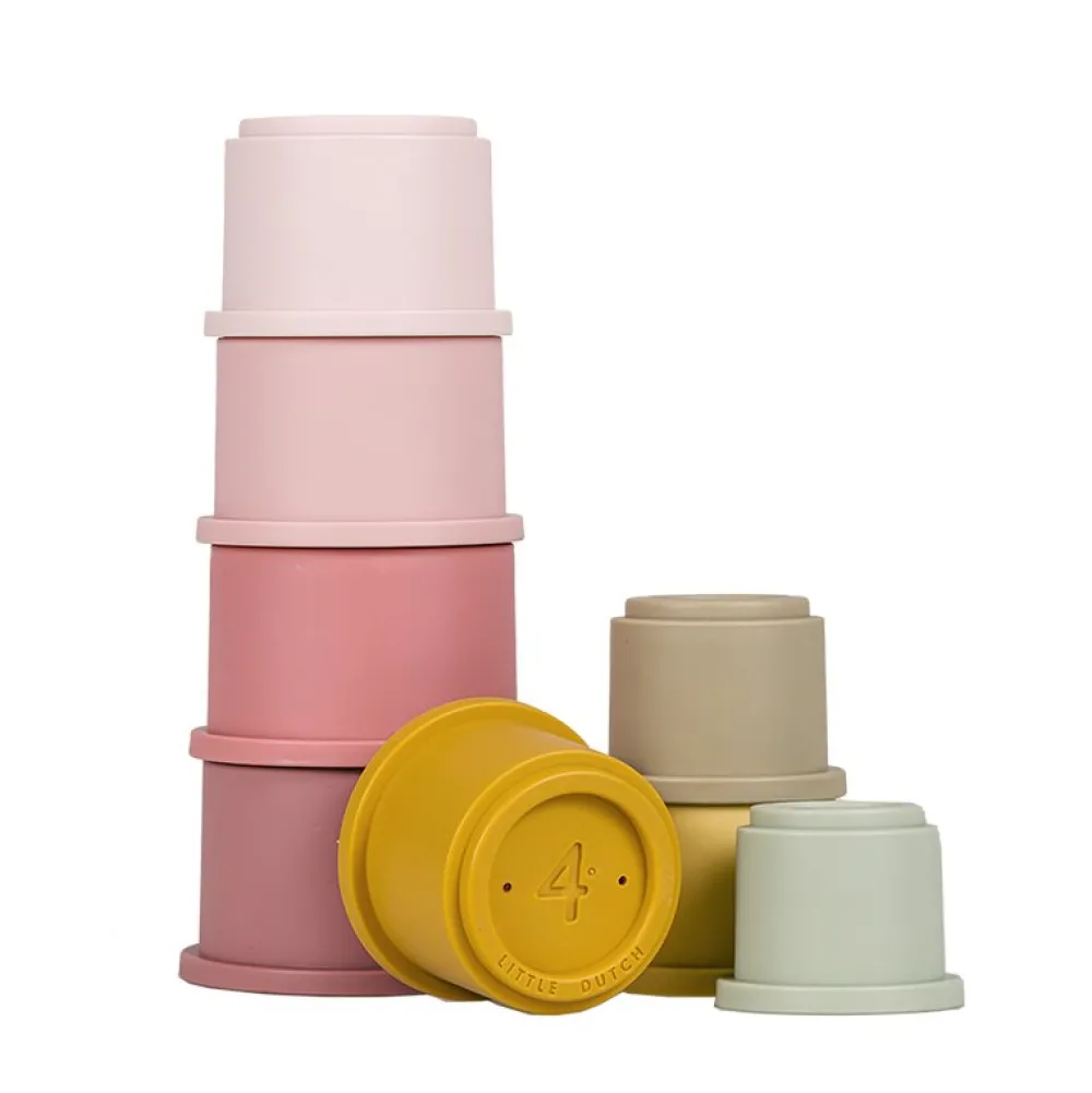 Little Dutch Stapelbekers Roze