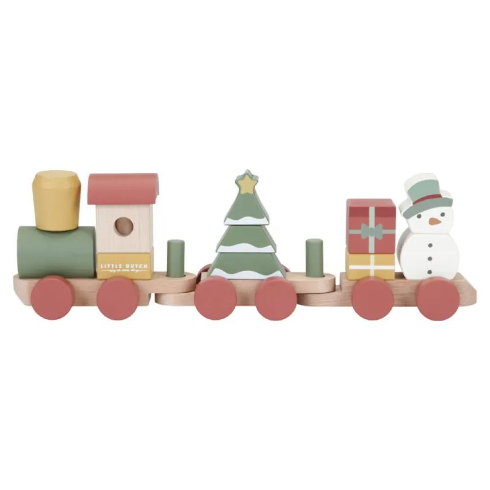 Little Dutch Stapeltrein Kerst