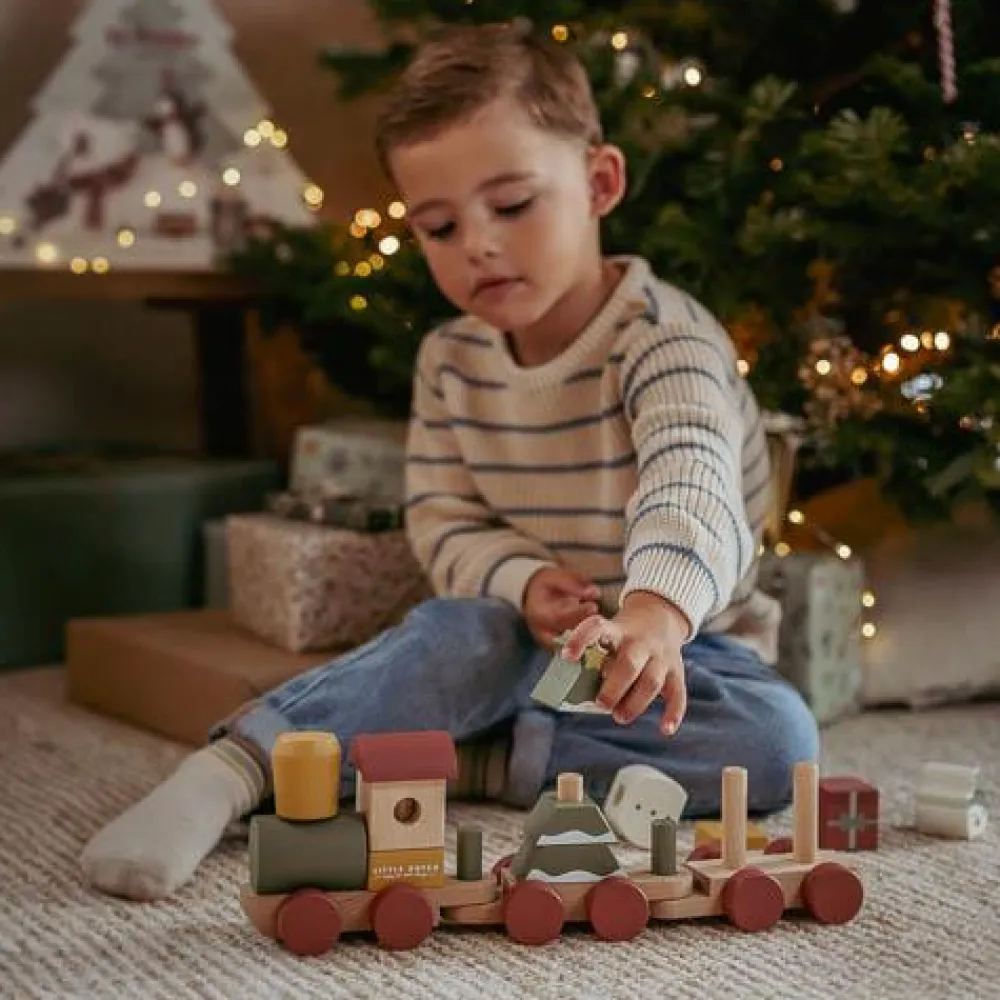 Little Dutch Stapeltrein Kerst
